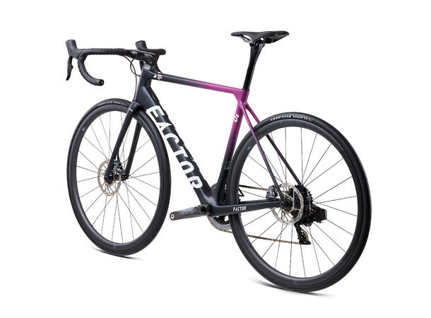 Factor O2 Disc Performance Midnight Pink 52, SRAM Rival AXS, Fulcrum